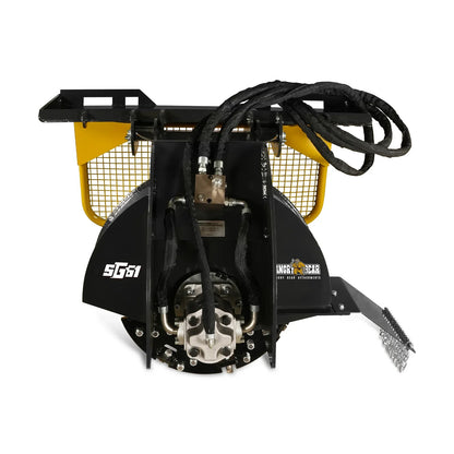 MechMaxx SG61 Stump Grinder Skid Steer Loader Attachment 34 Carbide Teeth 18-23 GPM New