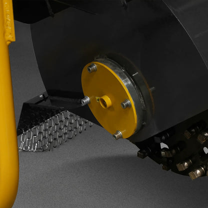 MechMaxx SG61 Stump Grinder Skid Steer Loader Attachment 34 Carbide Teeth 18-23 GPM New