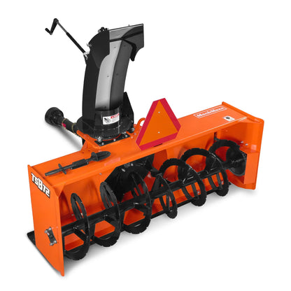 MechMaxx TSB72T Snow Blower 72" 3 Point PTO 24" Impeller 360° Snow Chute 30-75 HP New