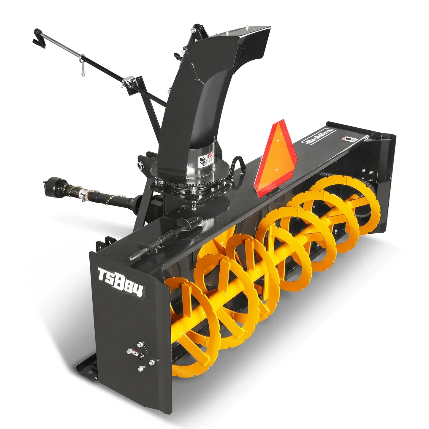 MechMaxx TSB84 Snow Blower 84" 3 Point PTO 24" Impeller 360° Snow Chute 35-95 HP New
