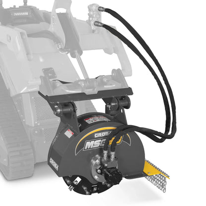 MechMaxx MSG20 Skid Steer Stump Grinder 20" Flywheel Diameter Mini with 24 Carbide Teeth New