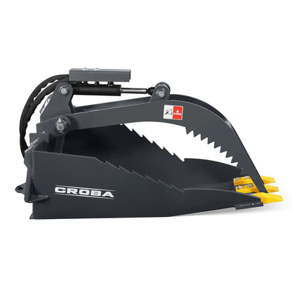 MechMaxx SGB36 Skid Steer Grapple Bucket 36" Max Opening Mini Stump Grapple Bucket New