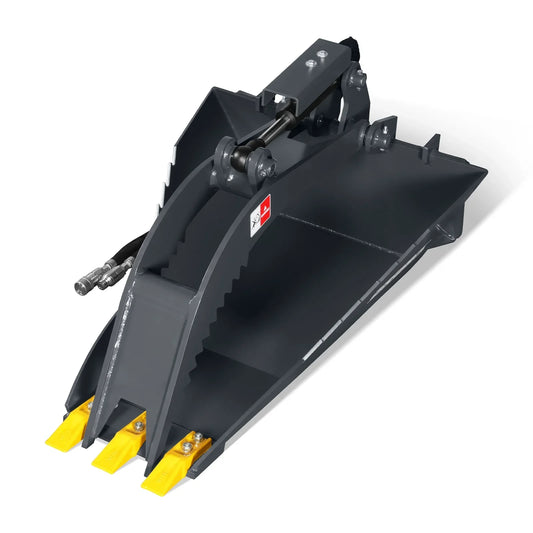MechMaxx SGB36 Skid Steer Grapple Bucket 36" Max Opening Mini Stump Grapple Bucket New