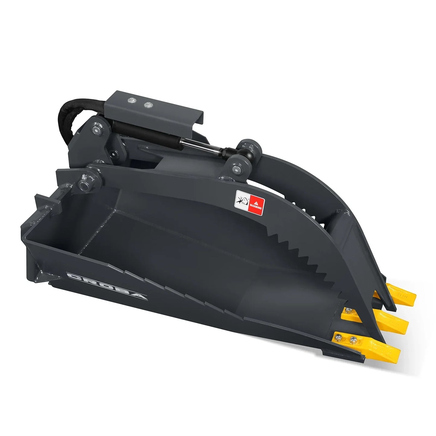 MechMaxx SGB36 Skid Steer Grapple Bucket 36" Max Opening Mini Stump Grapple Bucket New