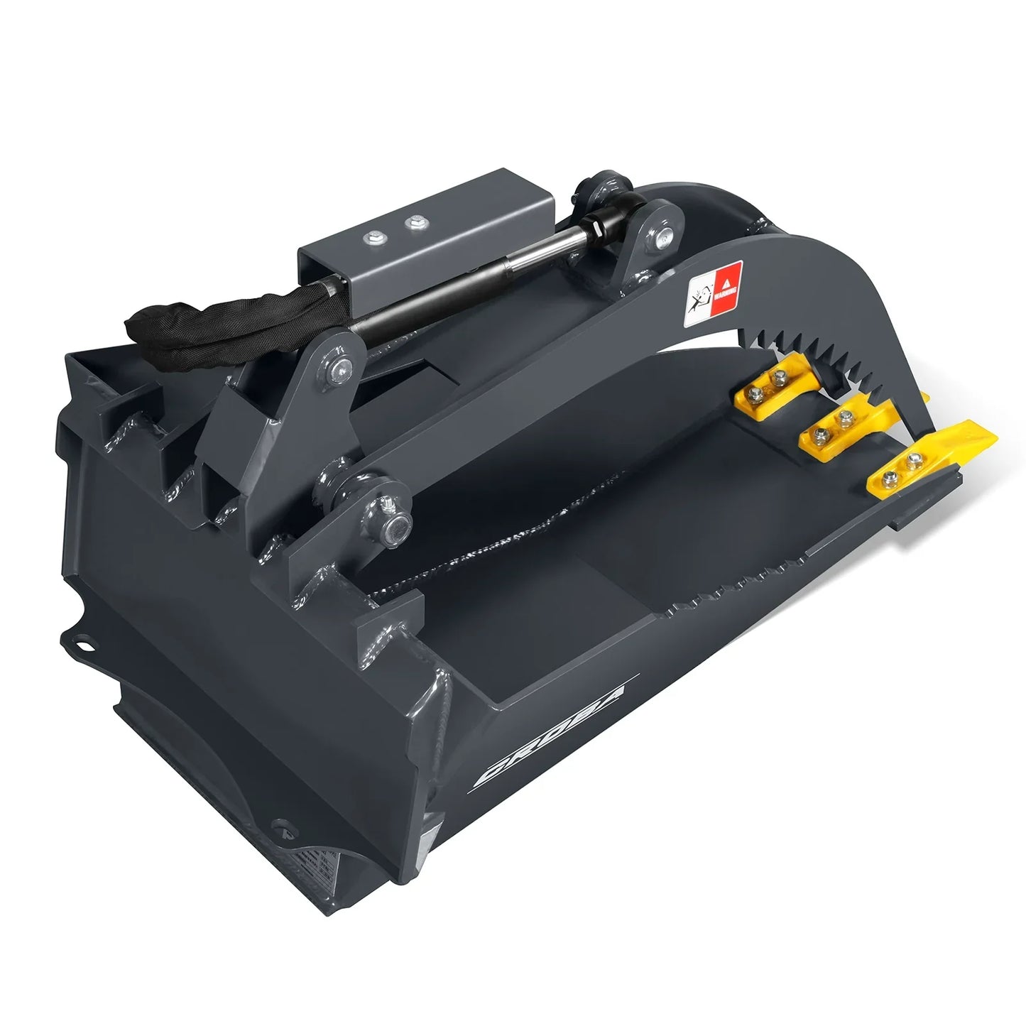 MechMaxx SGB36 Skid Steer Grapple Bucket 36" Max Opening Mini Stump Grapple Bucket New