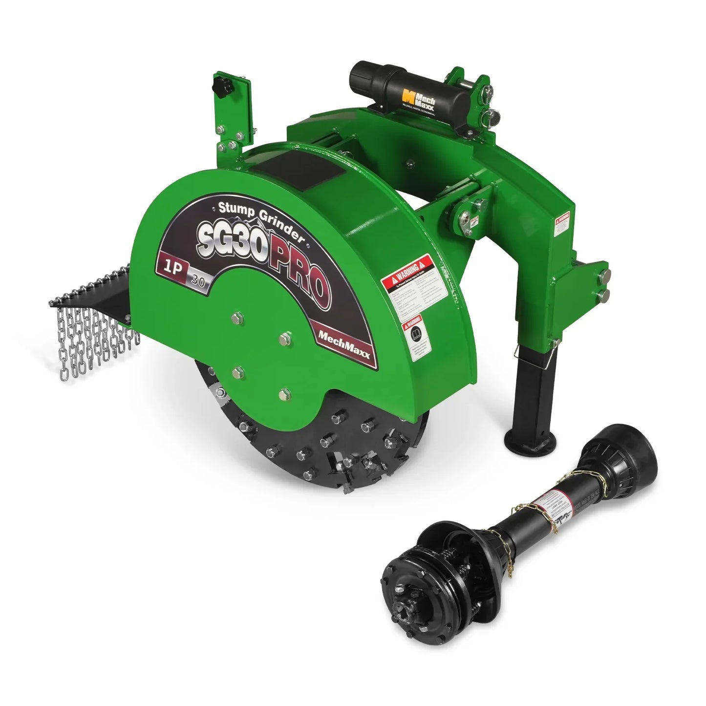 MechMaxx SG30 Stump Grinder 3-Point PTO 30" Flywheel 40-100 HP 44 Carbide Teeth New