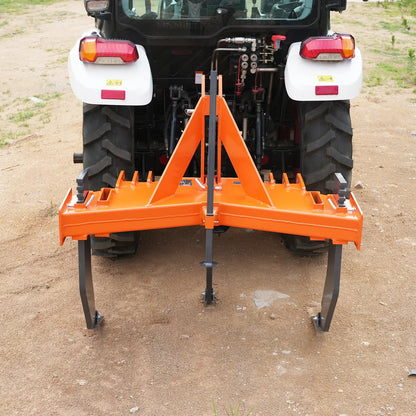 MechMaxx SS3S Subsoiler Heavy Duty 3 Shank Plow Ground Ripper 3 Point Hitch Cat 1 & 2 New