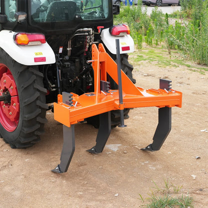 MechMaxx SS3S Subsoiler Heavy Duty 3 Shank Plow Ground Ripper 3 Point Hitch Cat 1 & 2 New