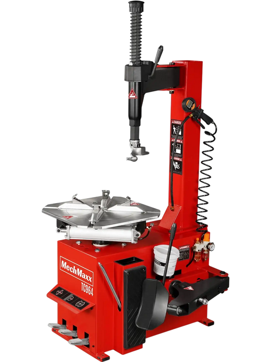 MechMaxx TC964 Tire Changer 1.5 HP Swing Arm Wheel Changer 24" Rim Capacity New