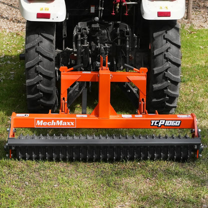 MechMaxx TCP1060 Cultipacker 60" 26 Ductile Iron Wheels Scraper Bar Category 1 and 2 3 Point Hitch Tractor Attachment New