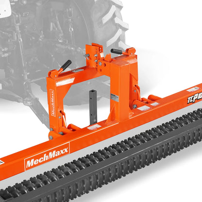MechMaxx TCP1060 Cultipacker 60" 26 Ductile Iron Wheels Scraper Bar Category 1 and 2 3 Point Hitch Tractor Attachment New
