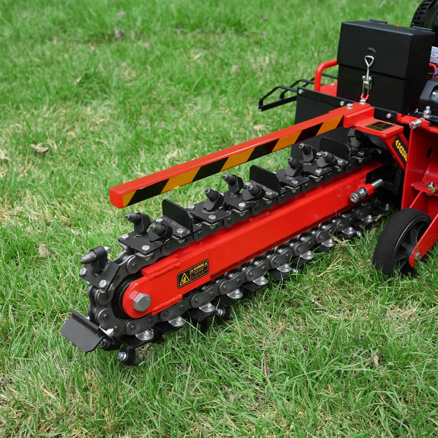 MechMaxx TCR1500 Mini Trencher 15HP 420cc Electric Start Powered 24" Ditching Trencher New