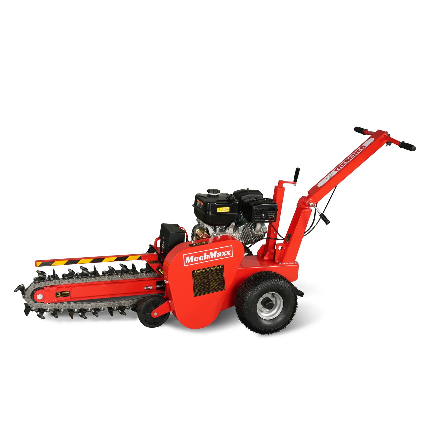MechMaxx TCR1500 Mini Trencher 15HP 420cc Electric Start Powered 24" Ditching Trencher New