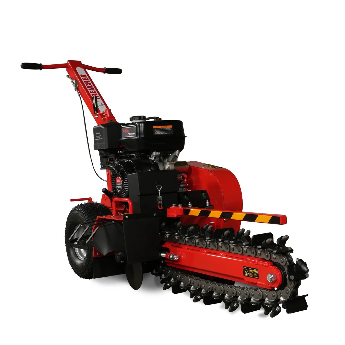 MechMaxx TCR1500 Mini Trencher 15HP 420cc Electric Start Powered 24" Ditching Trencher New