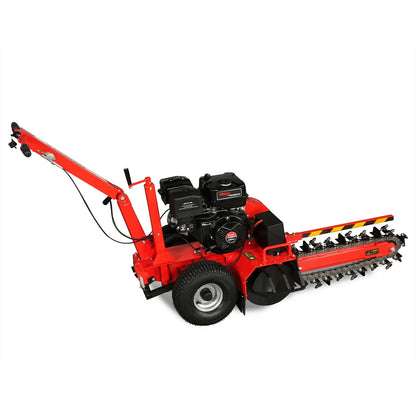 MechMaxx TCR1500 Mini Trencher 15HP 420cc Electric Start Powered 24" Ditching Trencher New