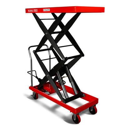 MechMaxx TFD22 Lift Table Mobile Double Scissor Cart 2200 lbs 47.2" x 24" 66.9" New
