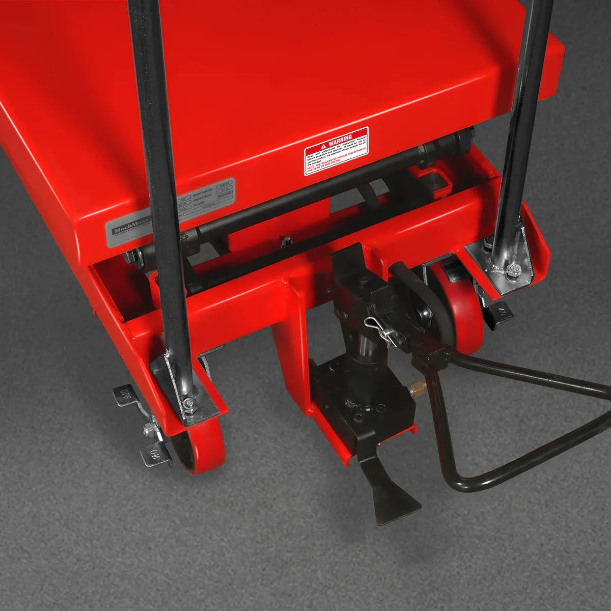 MechMaxx TFD22 Lift Table Mobile Double Scissor Cart 2200 lbs 47.2" x 24" 66.9" New