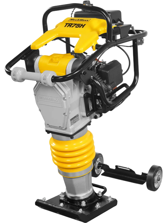 MechMaxx TR75H Tamping Rammer Honda GXR120 3150 lbs Impact Force Wheel Kit Jumping Jack Tamper Compactor New