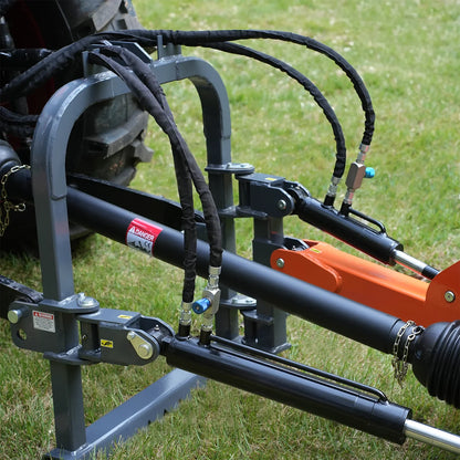 MechMaxx TSG61 Stump Grinder 24" Cutting Wheel Hydraulic Cylinders PTO Shaft Included Slip Clutch 35-60HP New