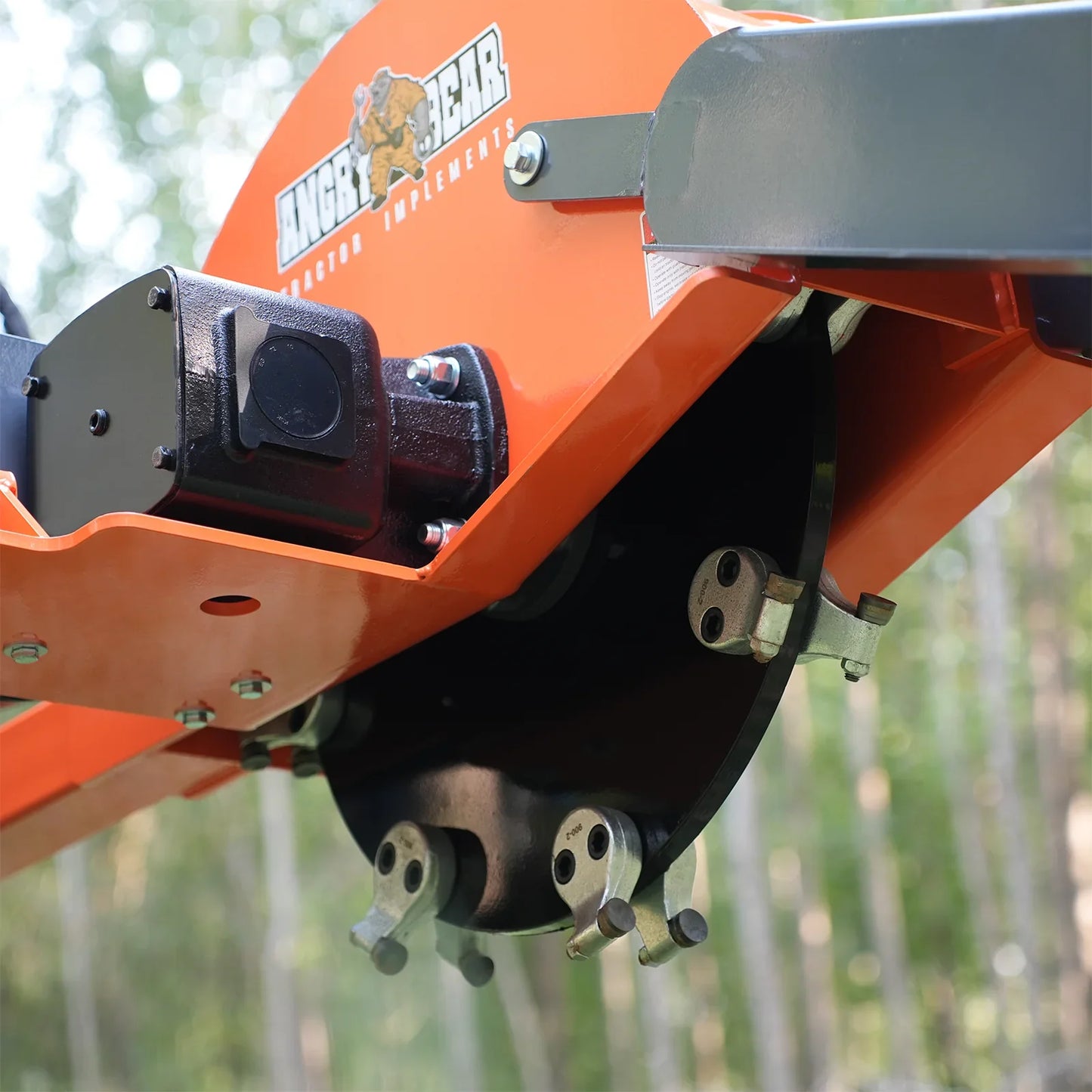 MechMaxx TSG61 Stump Grinder 24" Cutting Wheel Hydraulic Cylinders PTO Shaft Included Slip Clutch 35-60HP New