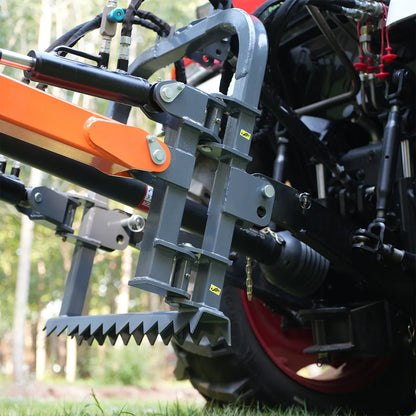 MechMaxx TSG61 Stump Grinder 24" Cutting Wheel Hydraulic Cylinders PTO Shaft Included Slip Clutch 35-60HP New