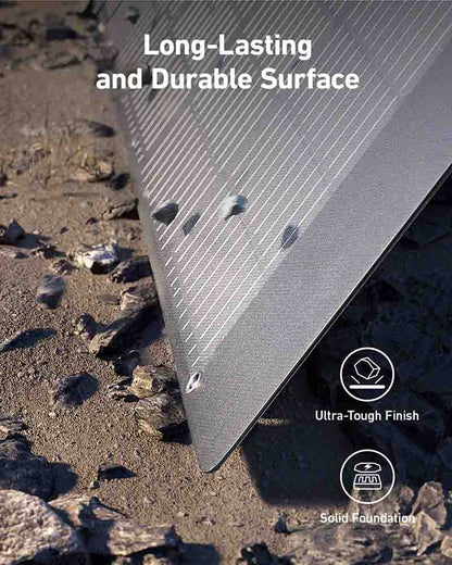 The The Anker SOLIX PS400 Solar Panel Has a Long-Lasting and Durable Surface