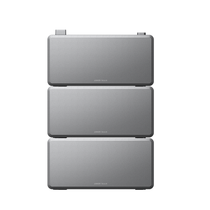 Three Anker SOLIX E10 Battery Module