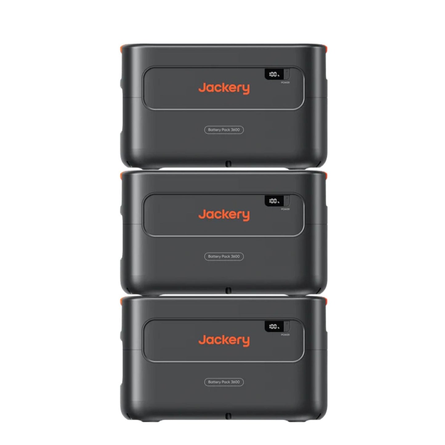 Three Jackery Battery Pack 3600 Plus 