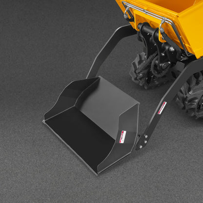 MechMaxx T80HL Mini Dumper 1100lbs 420cc Electric Start Gas Engine Stand-On Hydraulic Track Self-Loading Tipping Lifting New