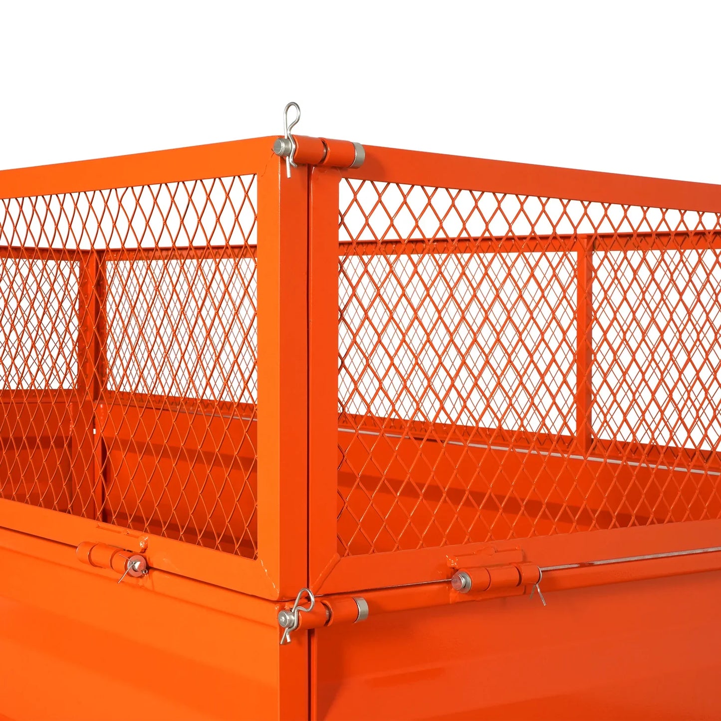 MechMaxx DT4X8W Dump Trailer 2-Ton Capacity Heavy-Duty New