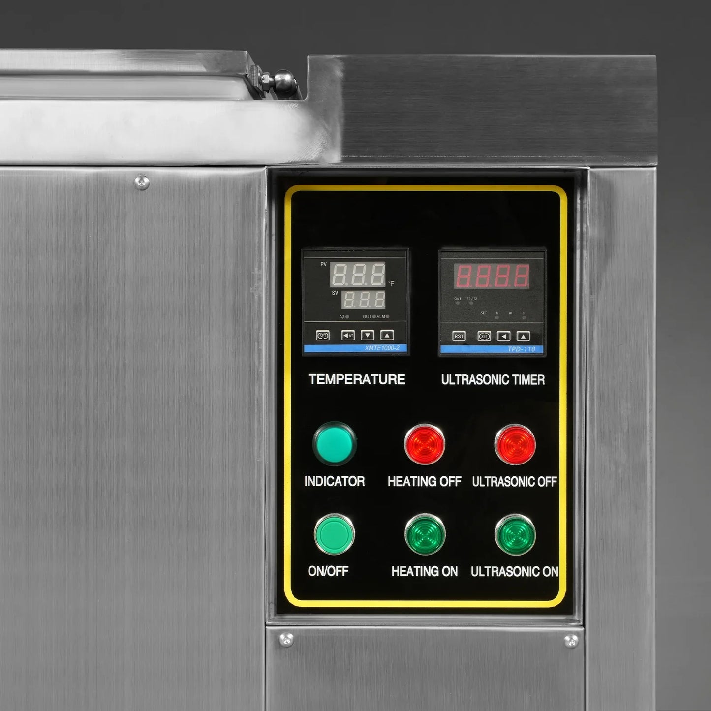 MechMaxx UC32 Ultrasonic Cleaner 32 Gal 120L Heavy Duty Industrial Parts Washer 28kHz SS304 Tank 6.6kW Heater 208-240V 3 Phase New