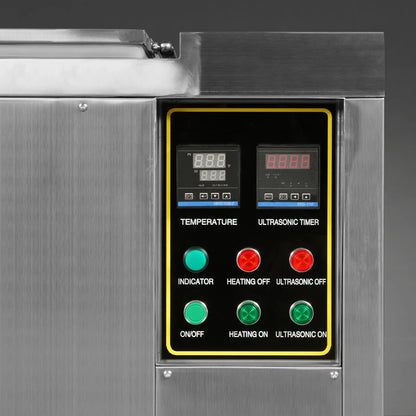 MechMaxx UC32 Ultrasonic Cleaner 32 Gal 120L Heavy Duty Industrial Parts Washer 28kHz SS304 Tank 6.6kW Heater 208-240V 3 Phase New