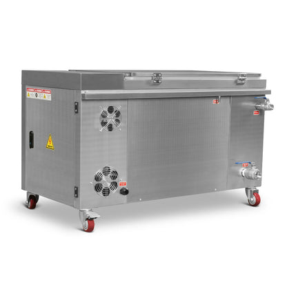 MechMaxx UC32 Ultrasonic Cleaner 32 Gal 120L Heavy Duty Industrial Parts Washer 28kHz SS304 Tank 6.6kW Heater 208-240V 3 Phase New