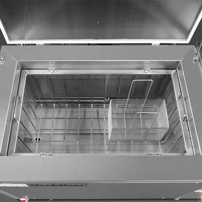 MechMaxx UC81A Ultrasonic Cleaner 81 Gal 308L Heavy Duty Industrial Parts Washer 28kHz 40 Transducers Oil Skimmer SS304 Tank 10kW Heater 208-240V 3 Phase New