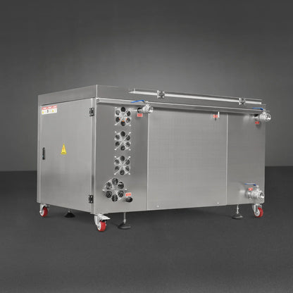 MechMaxx UC81B Ultrasonic Cleaner 81 Gal 308L Heavy Duty Industrial Parts Washer 28kHz 40 Transducers SS304 Tank 10kW Heater 208-240V 3 Phase Power New