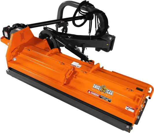 MechMaxx VBM86 Flail Mower 86" Heavy Duty 3 Point Offset Ditch Bank Verge PTO Driven 90-120HP Italy CMR Gearbox New