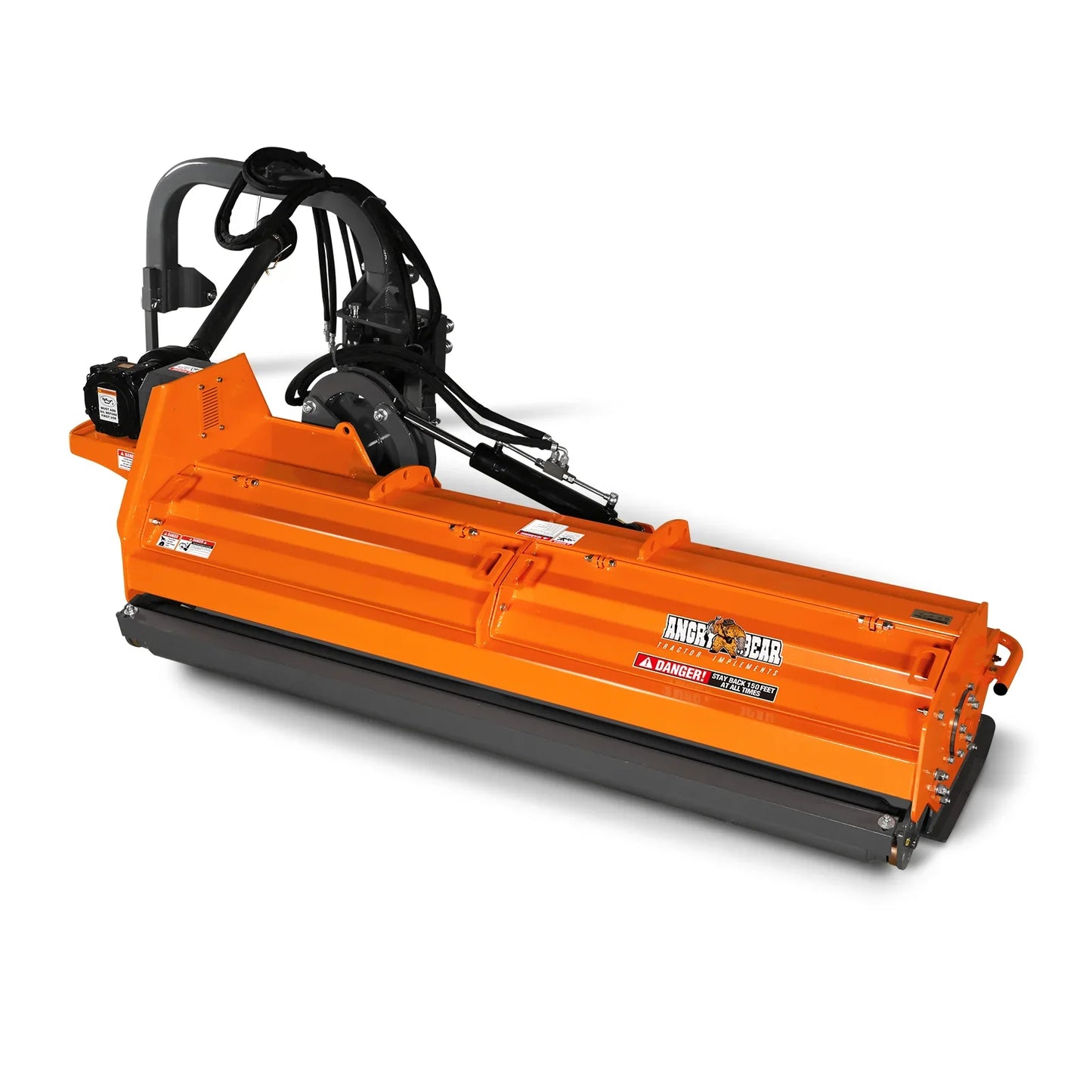 MechMaxx VBM86 Flail Mower 86" Heavy Duty 3 Point Offset Ditch Bank Verge PTO Driven 90-120HP Italy CMR Gearbox New