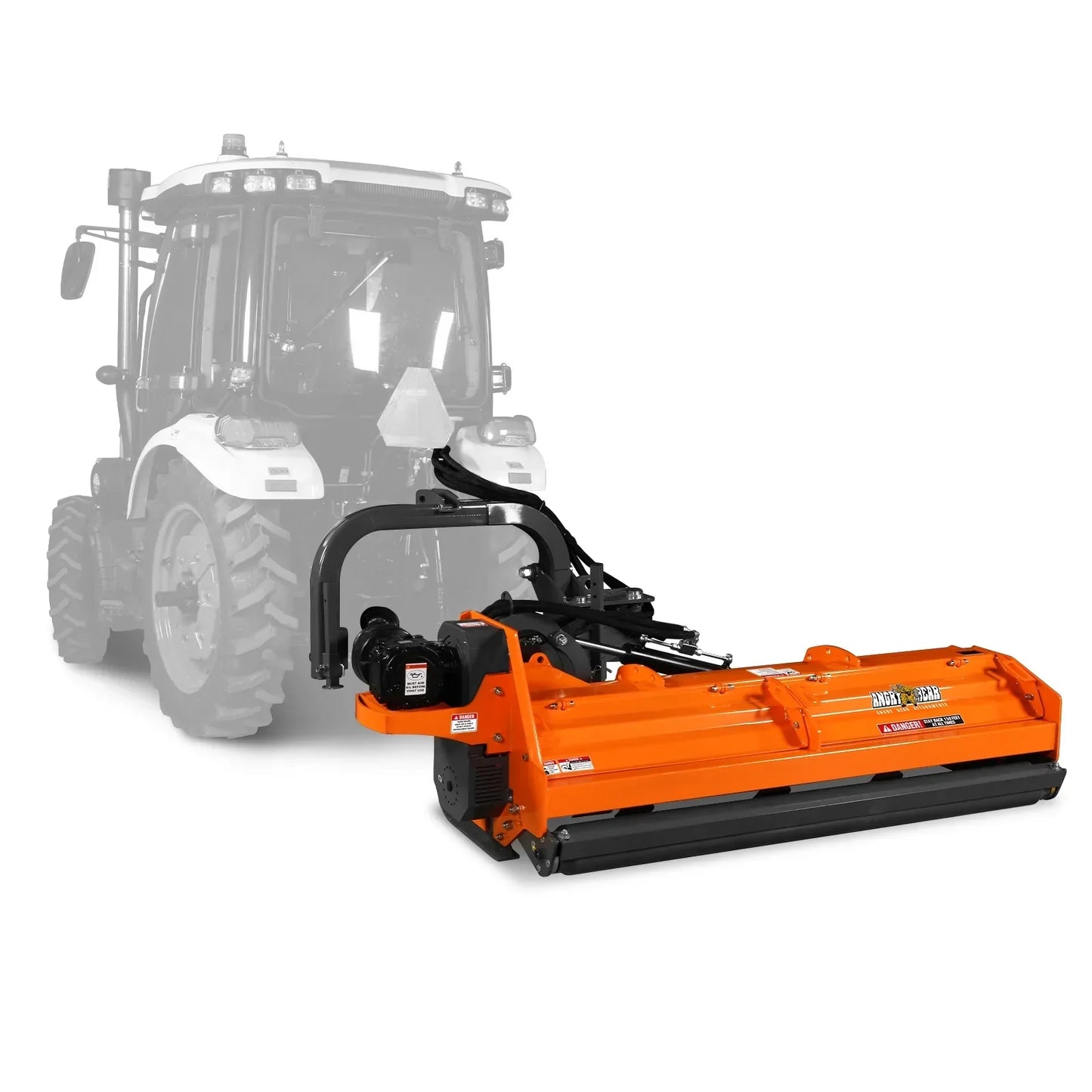 MechMaxx VBM86 Flail Mower 86" Heavy Duty 3 Point Offset Ditch Bank Verge PTO Driven 90-120HP Italy CMR Gearbox New