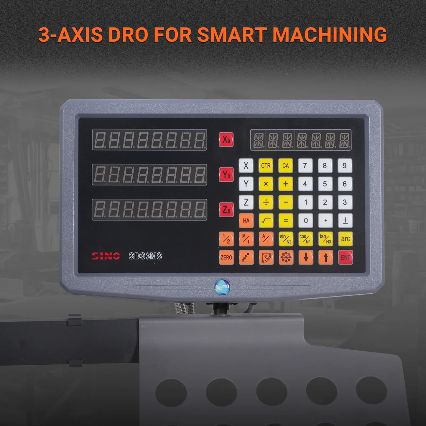 MechMaxx VM25LD Mill Drill Machine 1.5HP 7" x 27-1/2" Benchtop Mini Variable Speed R8 Spindle Brushless Motor 110V New