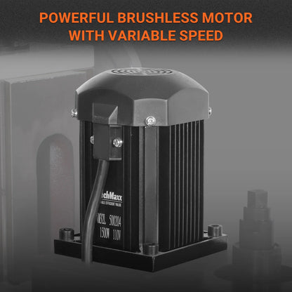 MechMaxx VM32L Mill Drill Machine 8-1/4x33" Industrial Benchtop Brushless Motor Variable Speed R8 Spindle 2 HP 110V New