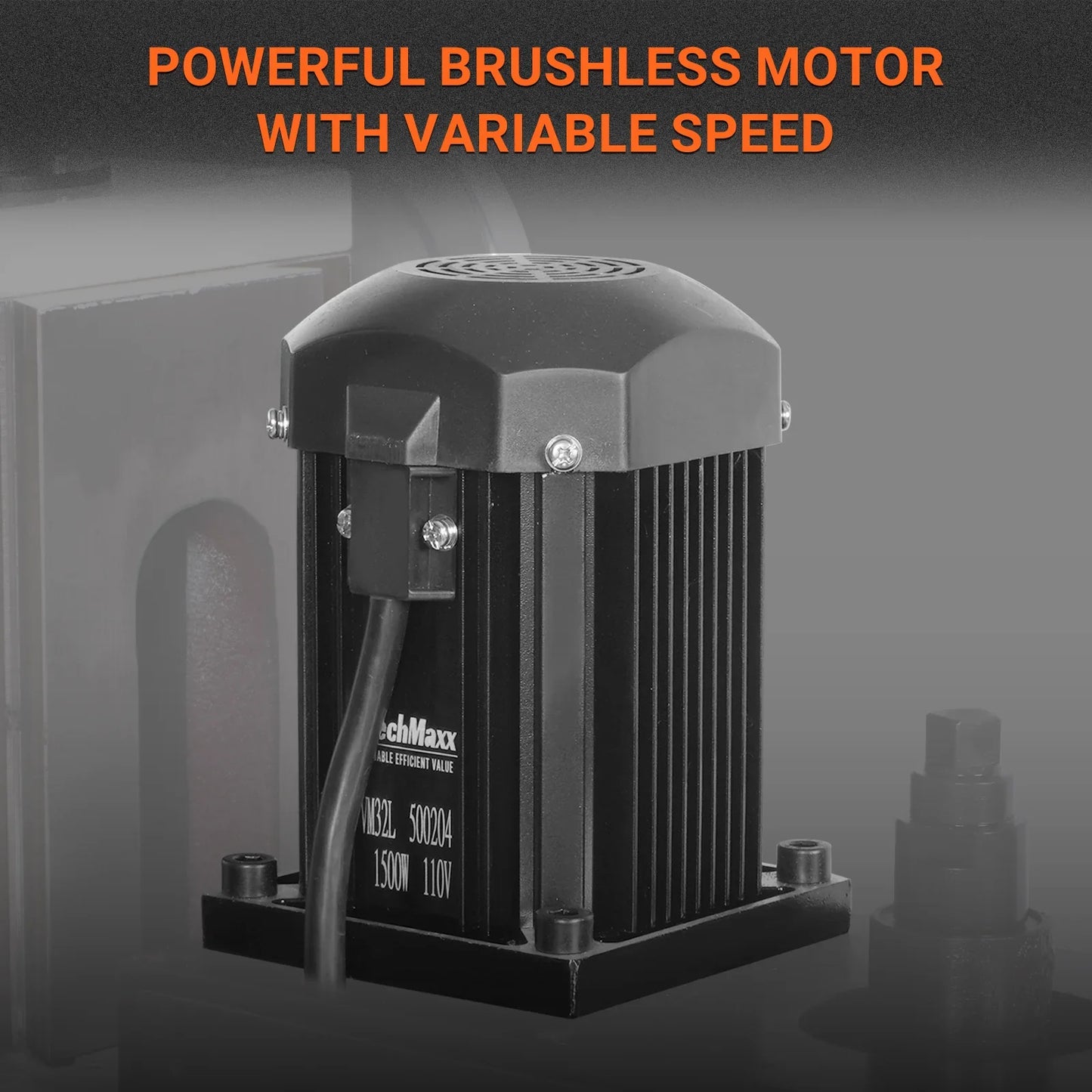 MechMaxx VM32LD Mill Drill Machine 8-1/4" x33" Industrial Benchtop Variable Speed Brushless Motor DRO R8 Spindle 2 HP 110V Compact New