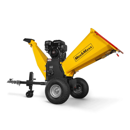 MechMaxx P4206 Wood Chipper 6" Electric Start ZONSEN 420cc 13.4HP Gasoline Engine Powered Drum New