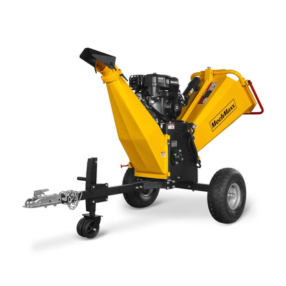 MechMaxx P4206 Wood Chipper 6" Electric Start ZONSEN 420cc 13.4HP Gasoline Engine Powered Drum New