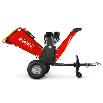 MechMaxx P4206 Wood Chipper 6" Electric Start ZONSEN 420cc 13.4HP Gasoline Engine Powered Drum New