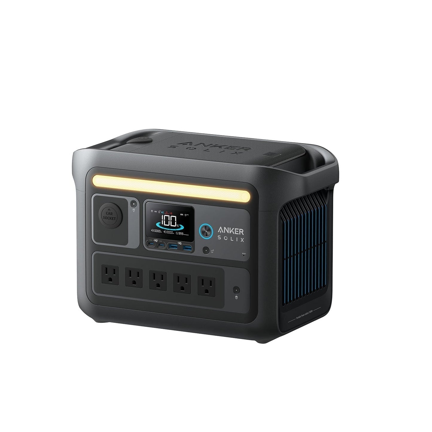 Anker SOLIX C800X Front And Right View