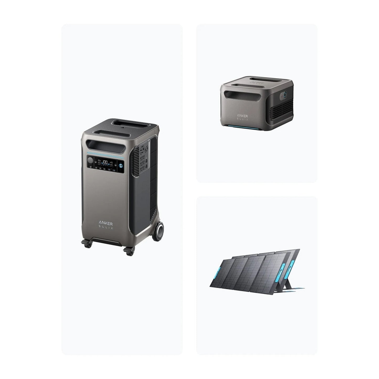 Anker SOLIX F3800 Portable Power Station | 3840Wh | 6000W | 2400W Solar Input