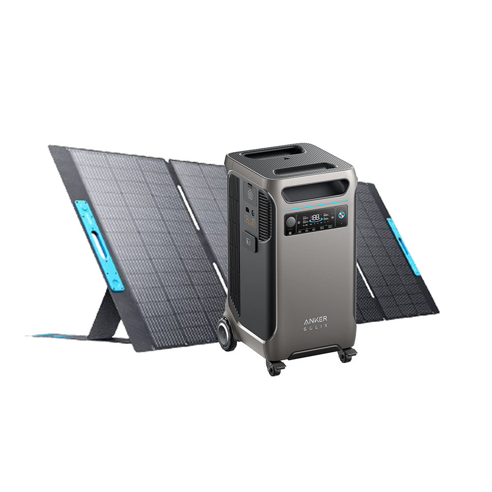 Anker SOLIX F3800 + 400W Portable Solar Panel