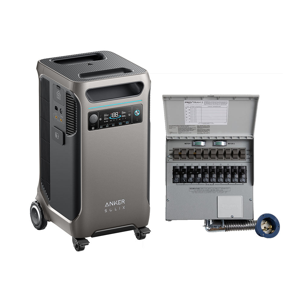 Anker SOLIX F3800 With Transfer Switch