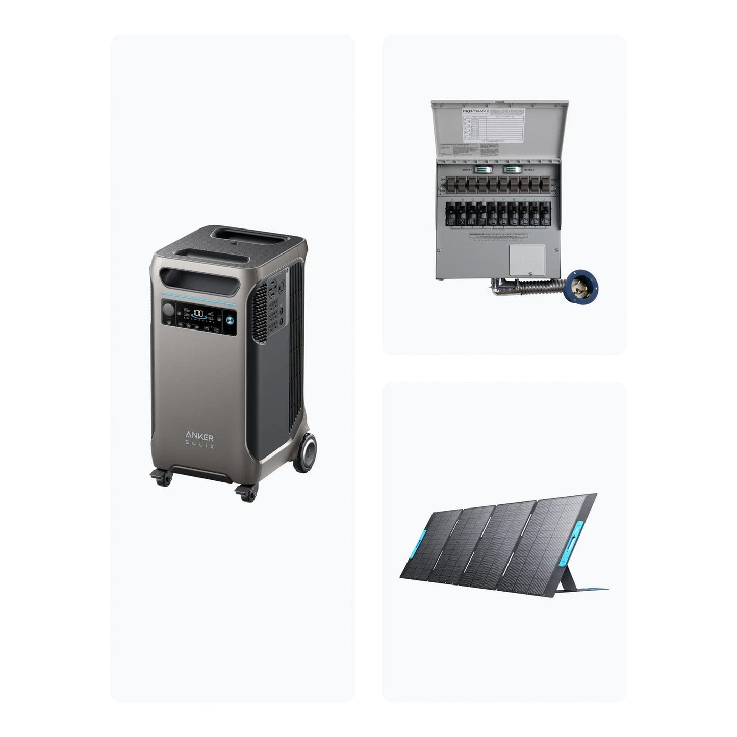 Anker SOLIX F3800 Portable Power Station | 3840Wh | 6000W | 2400W Solar Input