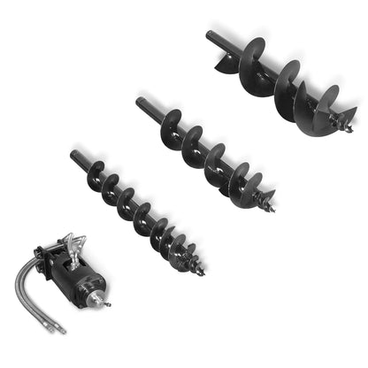 MechMaxx 150550 Auger Three-Rod for Mini Compact Excavator MEC17 MEC17PRO New